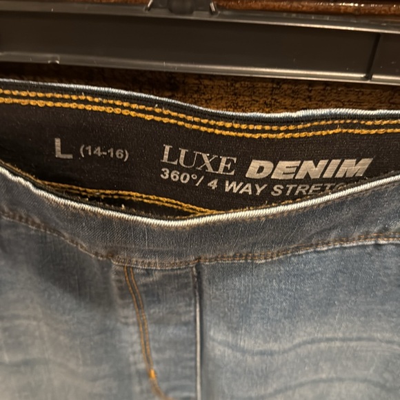 Nygard Women’s Denim Jeans with Pearl trim - Picture 2 of 7